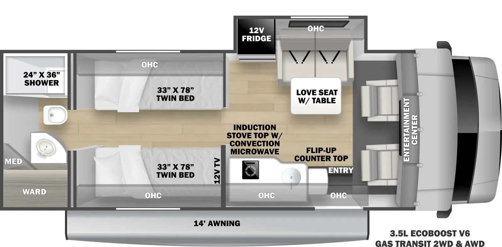 Forester Ts TS2371 Floorplan